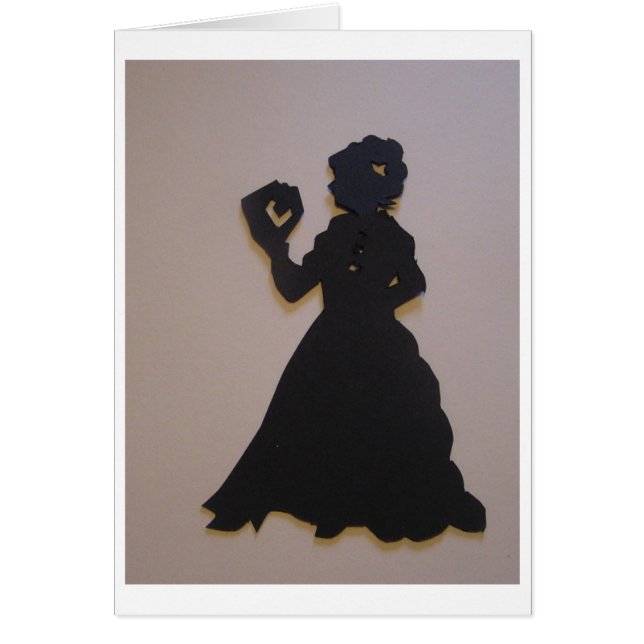 Viktorianisches Mädchen, das ein Buch liest (Vorne)