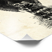 Viktorianisches Mädchen in Bat Kostüm I Fotodruck (Ecke)