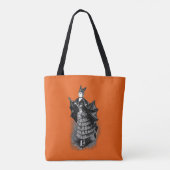 Viktorianisches Mädchen in Bat Kostüm I Tasche (Rückseite)
