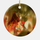 Viktorianisches Mädchen Keramikornament (Hinten)