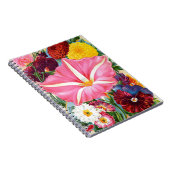 Viktorianisches Moonflower SpiralNotebook Notizblock (Rechte Seite)