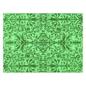 Viktorianisches Motiv in grün Tischdecke (Vorderseite (Horizontal))