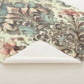 Viktorianisches Muster für Blumendach Sherpadecke (3/4)