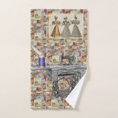 Viktorianisches Nähbad Handtuchhalter Set (Handtuch)