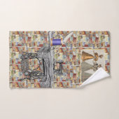 Viktorianisches Nähbad Handtuchhalter Set (Handtuch)