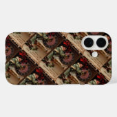 Viktorianisches Neujahr der Dame Case-Mate iPhone Hülle (Rückseite (Horizontal))