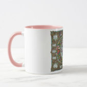 Viktorianisches Obstbäckerei Vintage Karte Tasse (Links)