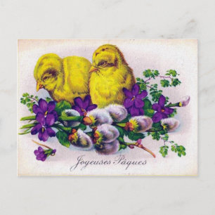 Viktorianisches Ostern Feiertagspostkarte