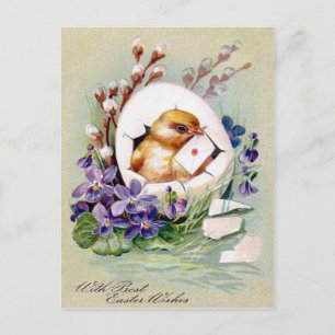 Viktorianisches Ostern Feiertagspostkarte