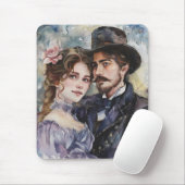 Viktorianisches Paar Mousepad (Mit Mouse)