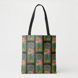 Viktorianisches Parfüm-Label Tasche