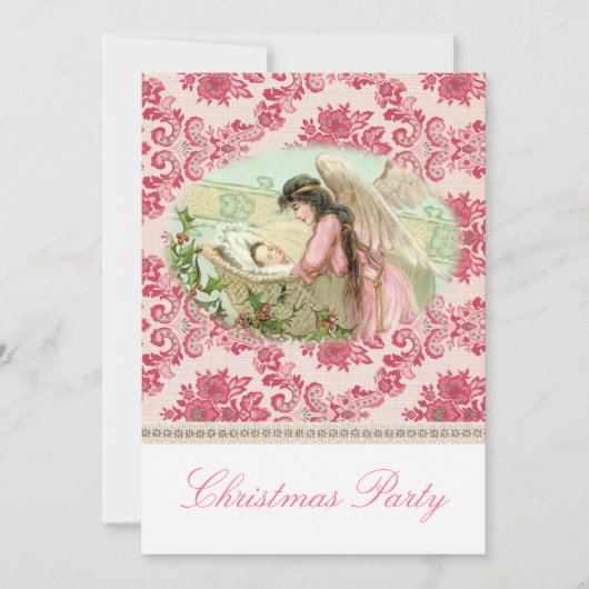 Viktorianisches Party Einladung (Vorderseite)