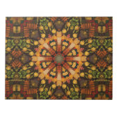 Viktorianisches Patchwork Kaleidoskop Notizblock (Vorderseite)