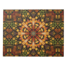 Viktorianisches Patchwork Kaleidoskop Notizblock