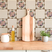 Viktorianisches Peony Bouquet mit Goldrausch Fliese