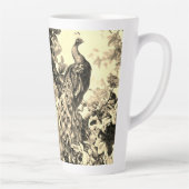 Viktorianisches Pfauenblumenmuster Milchtasse (Rechts)