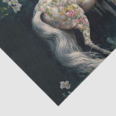 Viktorianisches Pferd Seidenpapier (Ausschnitt)