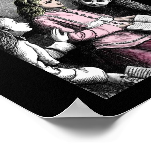 Viktorianisches Poster (Ecke)