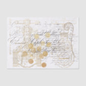 Viktorianisches Retuschierpapier Seidenpapier (Vorderseite)