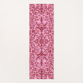 Viktorianisches rosa Motiv Yogamatte (Vorderseite)