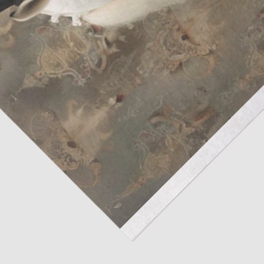 Viktorianisches Rotes DressPferd Dekoupage Seidenpapier (Ausschnitt)