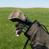 Viktorianisches Rubinpunt-Gotikmuster (3) Golf Headcover (In SItu)