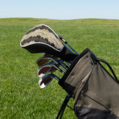 Viktorianisches Rubinpunt-Gotikmuster (6) Golf Headcover (In SItu)