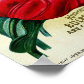 Viktorianisches Saatgut der Epoche - Katalog Art Poster (Ecke)