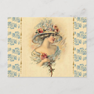 Viktorianisches Salon_Mary Postkarte
