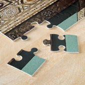Viktorianisches Schachmatt-Schachrätsel Puzzle (Seite)