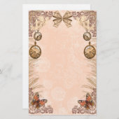 Viktorianisches Schatz-Briefpapier Briefpapier (Vorne/Hinten)