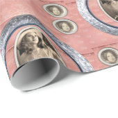 Viktorianisches Schleifpapier Geschenkpapier (Rolleneckpunkt)