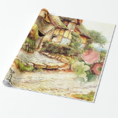 Viktorianisches Schleifpapier Geschenkpapier (Ungerollt)