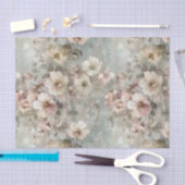 Viktorianisches Shabby Chic Rose Florals Decoupage Seidenpapier (Handwerk)