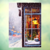 VIKTORIANISCHES SHOP-Fenster Weihnachten Fensteraufkleber (Blatt 3)