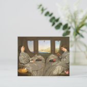 Viktorianisches Sisters Travel Postcard Glossar Postkarte (Stehend Vorderseite)