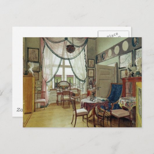 Viktorianisches Sonnenzimmer Postkarte (Vorne/Hinten)