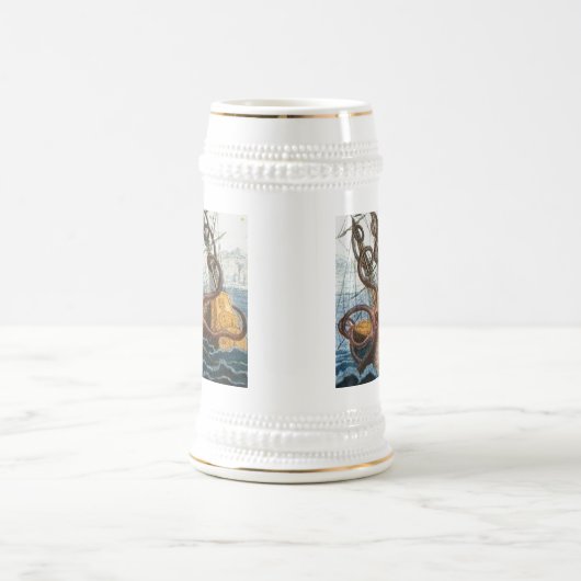 Viktorianisches Steampunk Kraken Bierglas (Mittel)