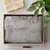 Viktorianisches Steampunk Lady Newspapier Seidenpapier (Geschenk)