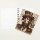 Viktorianisches Steampunk-Portrait einer Frau Planer (Anzeige)