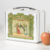 Viktorianisches Sukkot Metall Brotdose (Beispiel)