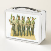 Viktorianisches Sukkot Metall Brotdose (Rückseite)