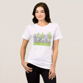 Viktorianisches T-Shirt Tri-Blend Shirt (Vorderseite voll)