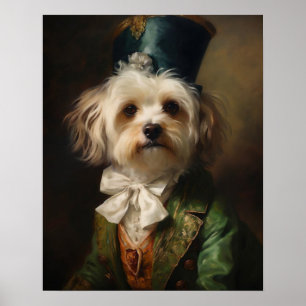 Viktorianisches Tierportrait, Royal Dog Royal Pain Poster