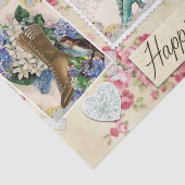 Viktorianisches Tissue Paper Seidenpapier (Ausschnitt)