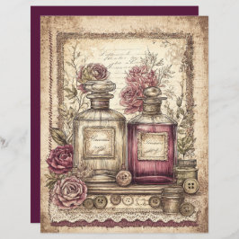 Viktorianisches und spitzes Scrapbook