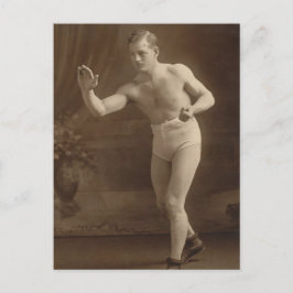 Viktorianisches Unterkleidungsmodell Postkarte