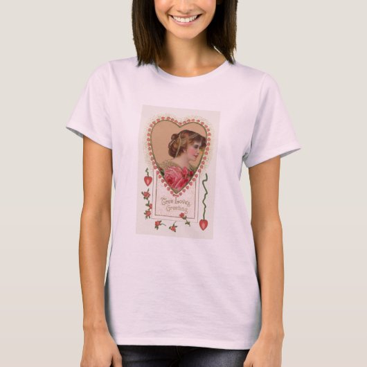 Viktorianisches Valentine-T-Shirt T-Shirt (Vorderseite)