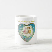 Viktorianisches Valentine Über den Engel - Geschen Kaffeetasse (Mittel)
