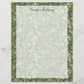 Viktorianisches Vintages Grünbuch "Grüne Vogelzuch (Rückseite)